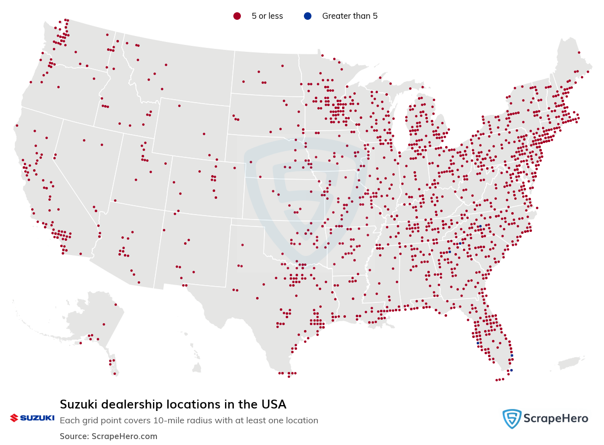 Suzuki dealership locations