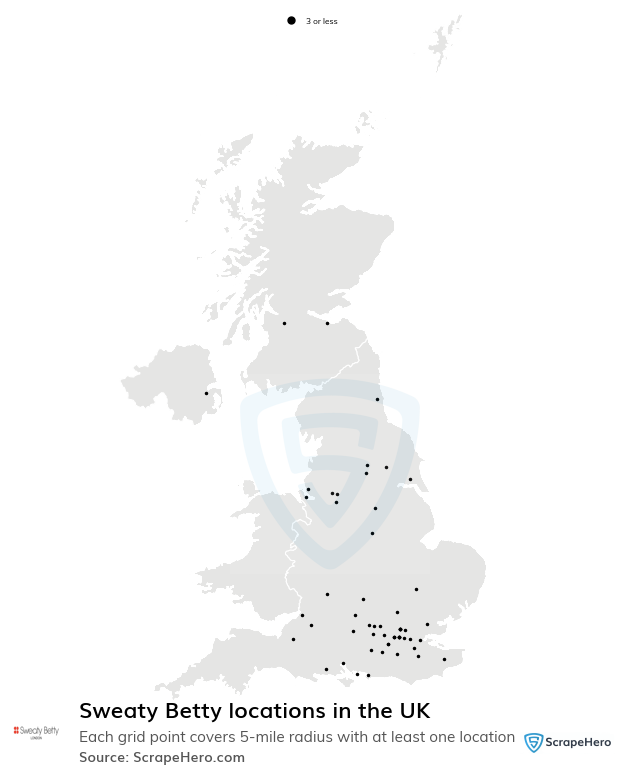 Sweaty Betty store locations