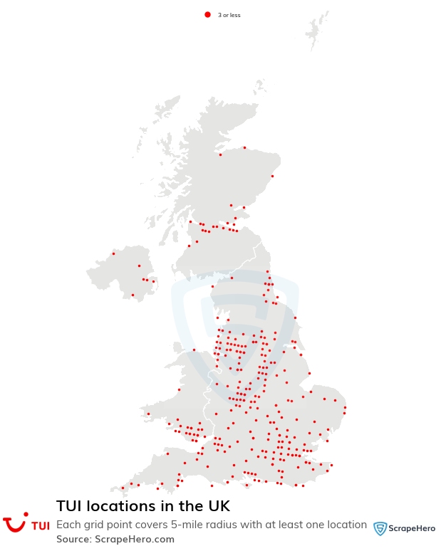 TUI locations