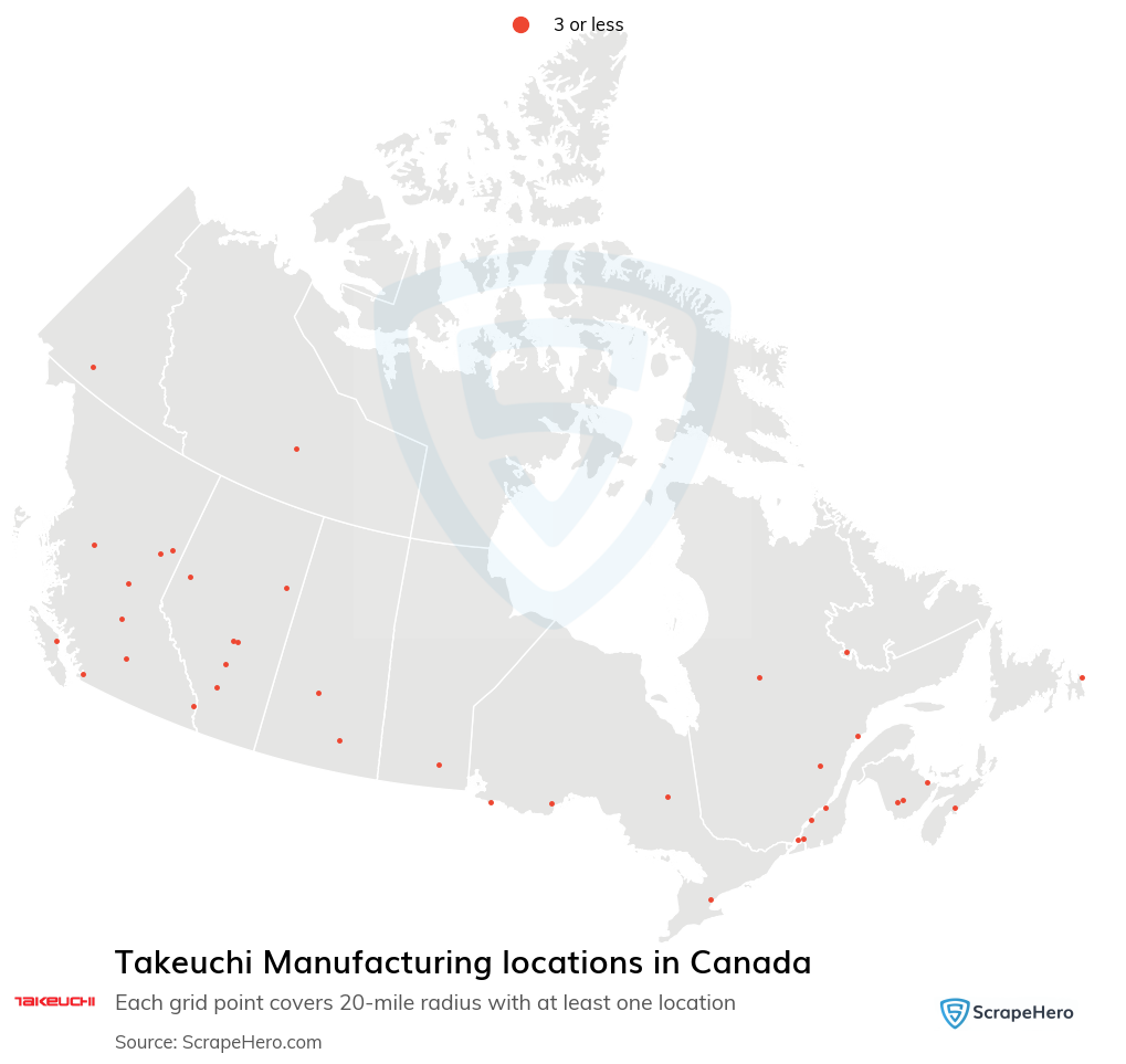 Takeuchi Manufacturing dealer locations