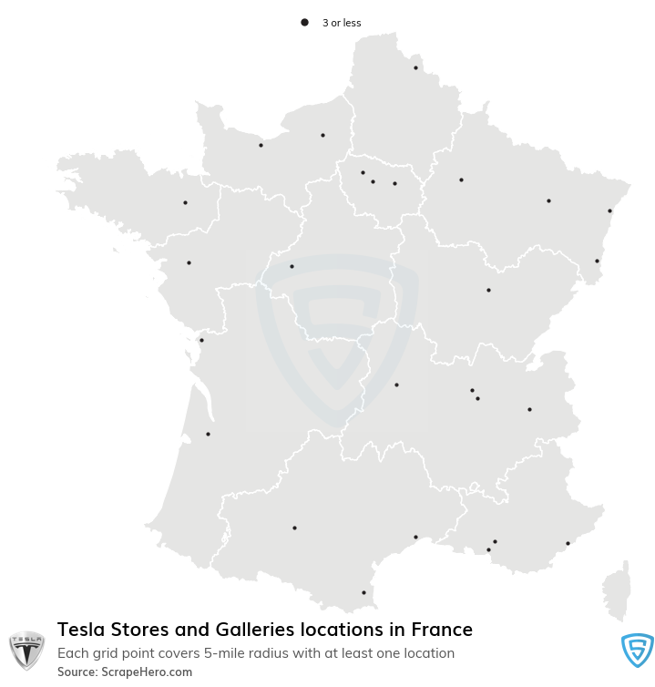 Tesla Stores and Galleries locations