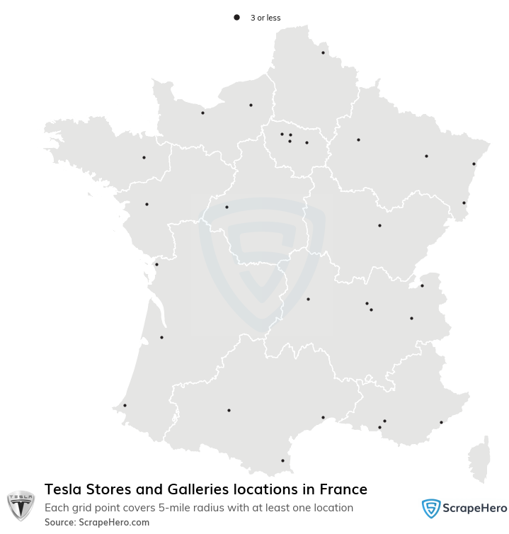 Tesla Stores and Galleries locations