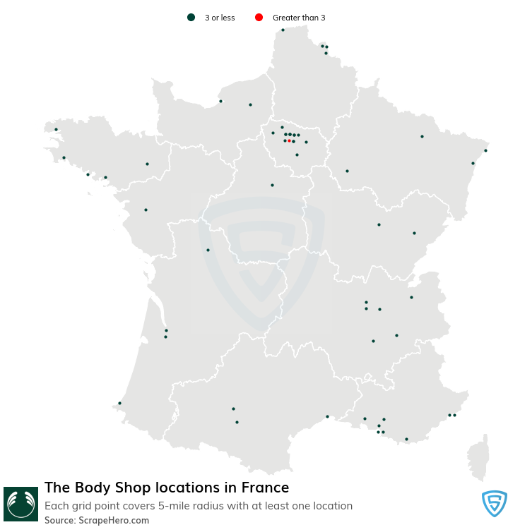 The Body Shop store locations