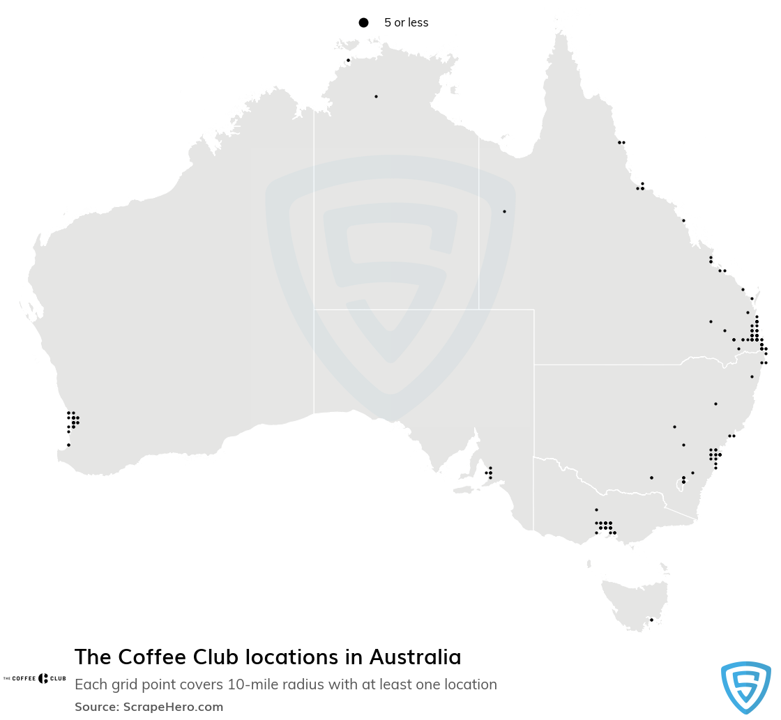 The Coffee Club store locations