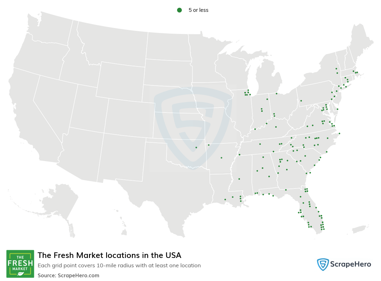 The Fresh Market locations