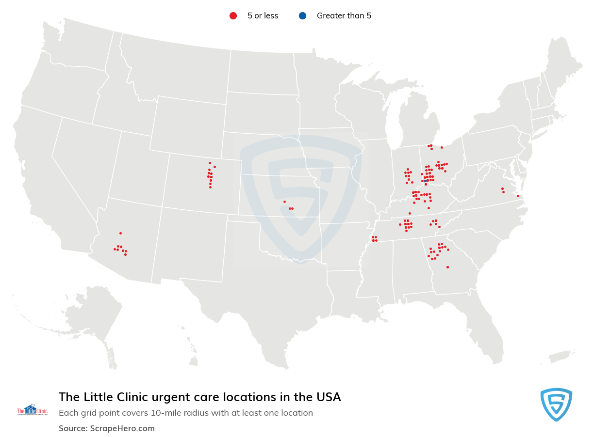 The Little Clinic locations