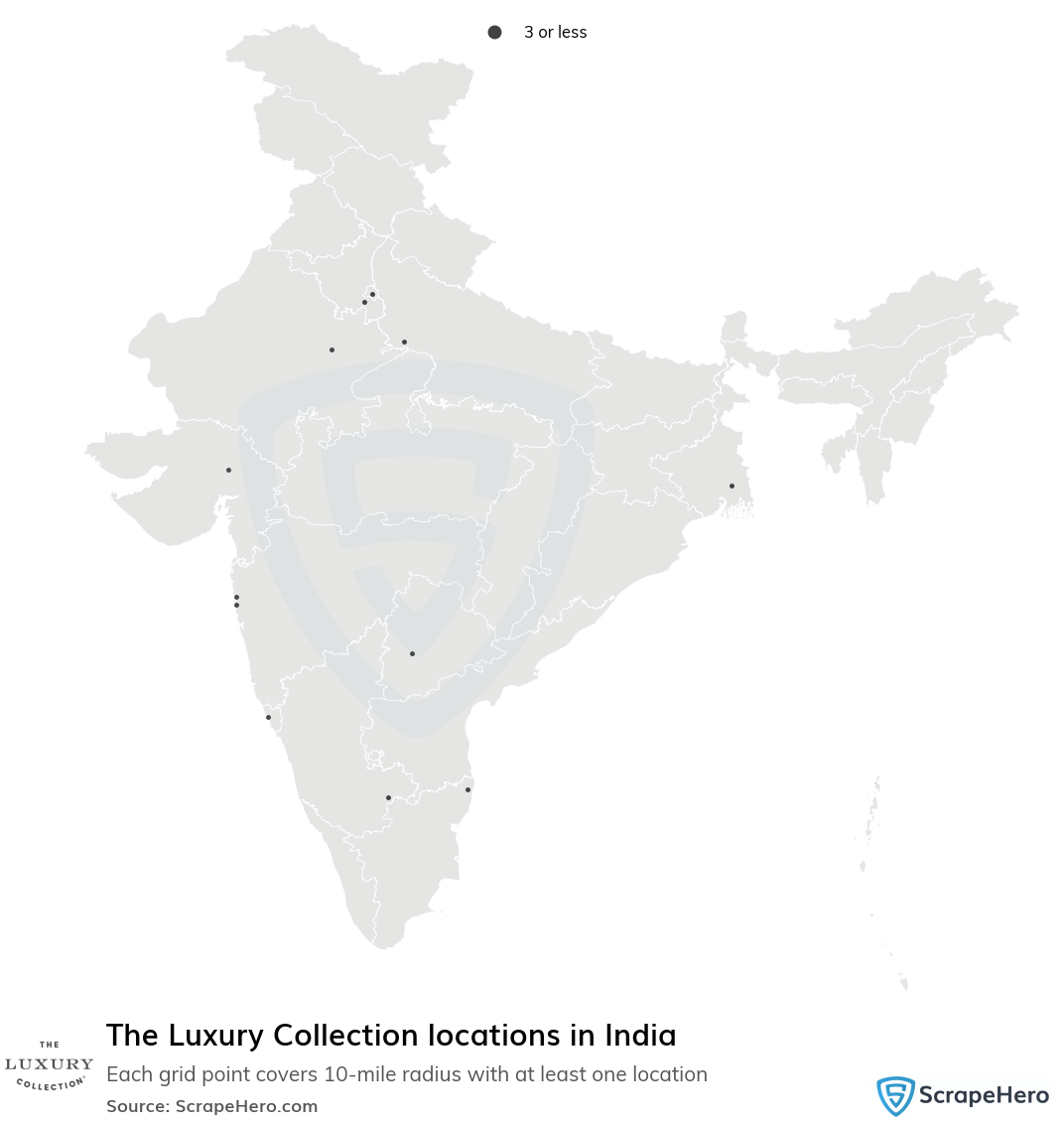 The Luxury Collection hotel locations