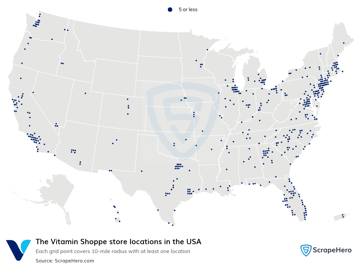 The Vitamin Shoppe store locations