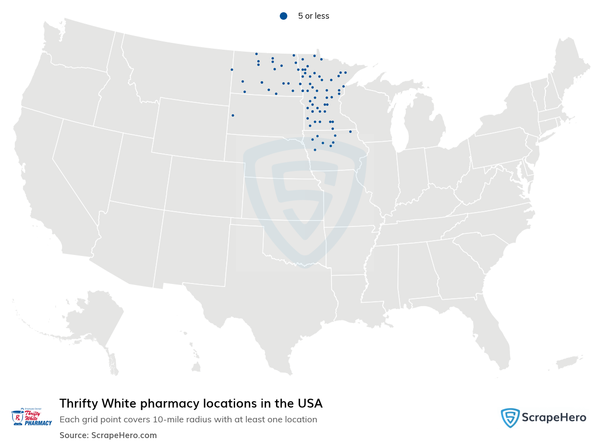 Thrifty White pharmacy locations