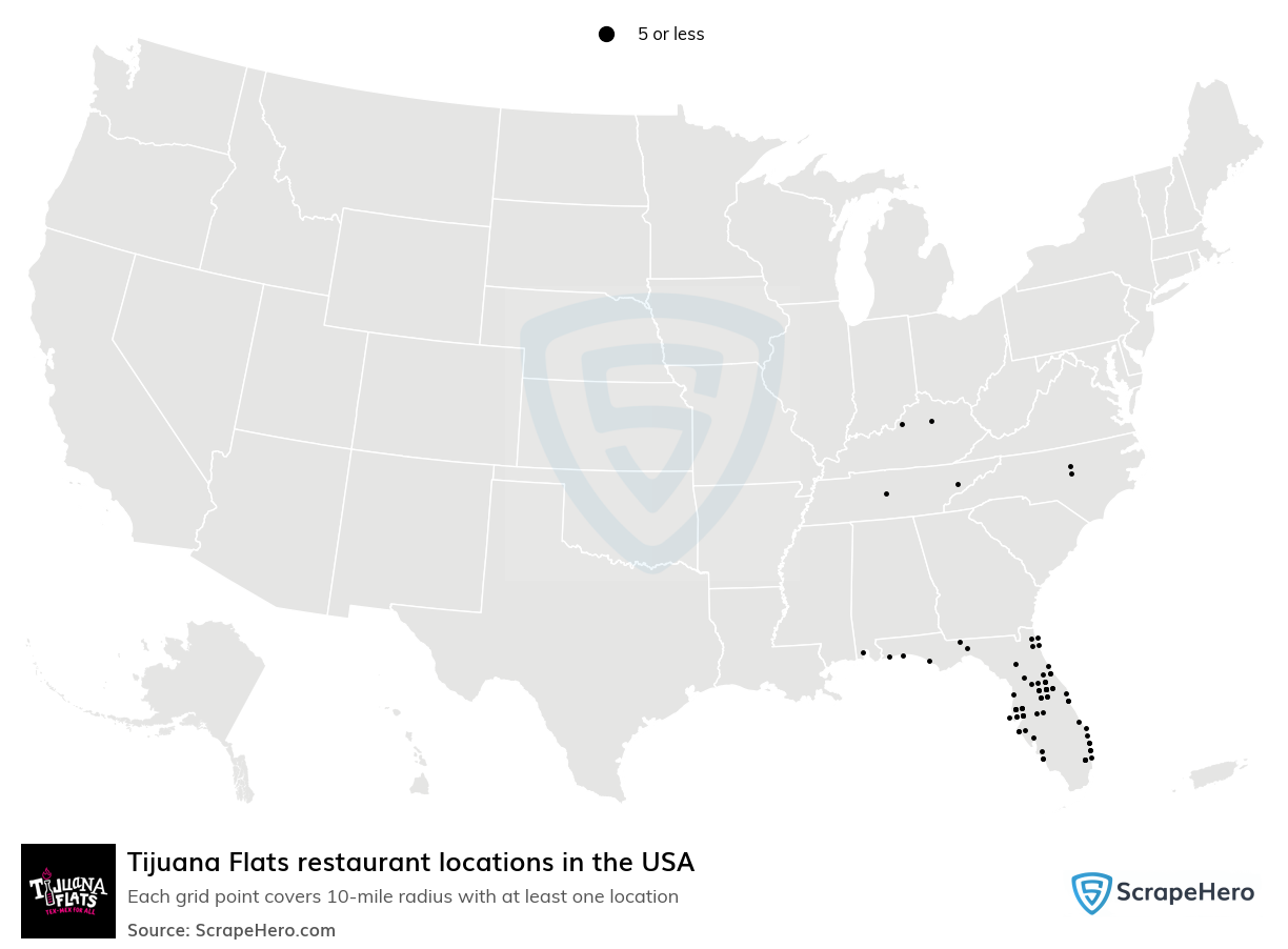 Tijuana Flats restaurant locations