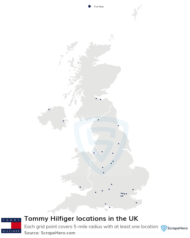 Tommy Hilfiger store locations