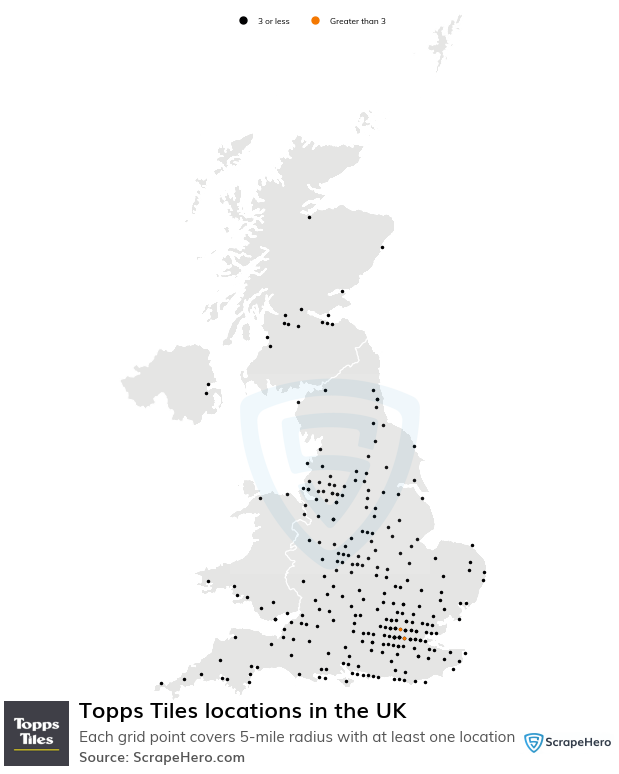 Topps Tiles store locations