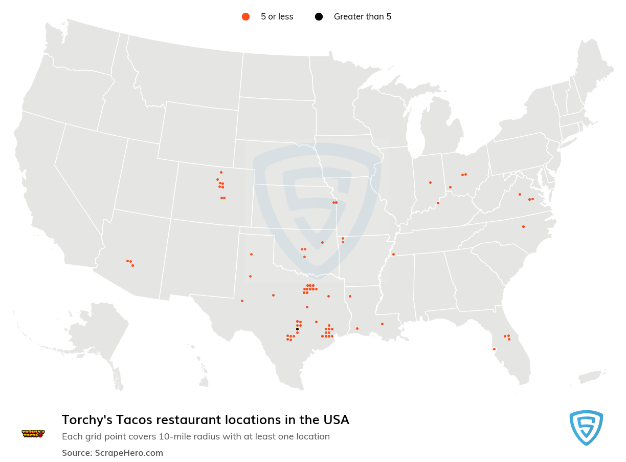 Torchy's Tacos restaurant locations