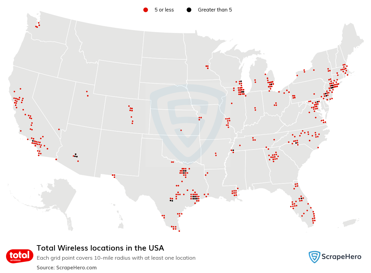 Total Wireless locations