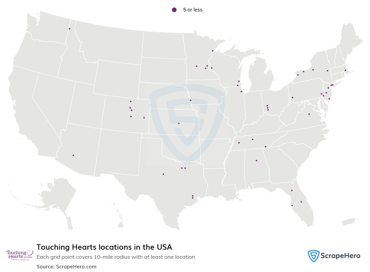 Touching Hearts locations