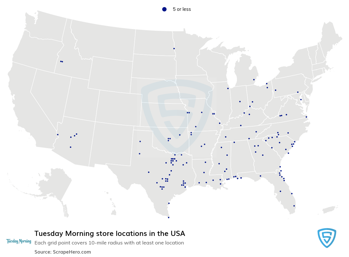 Tuesday Morning store locations