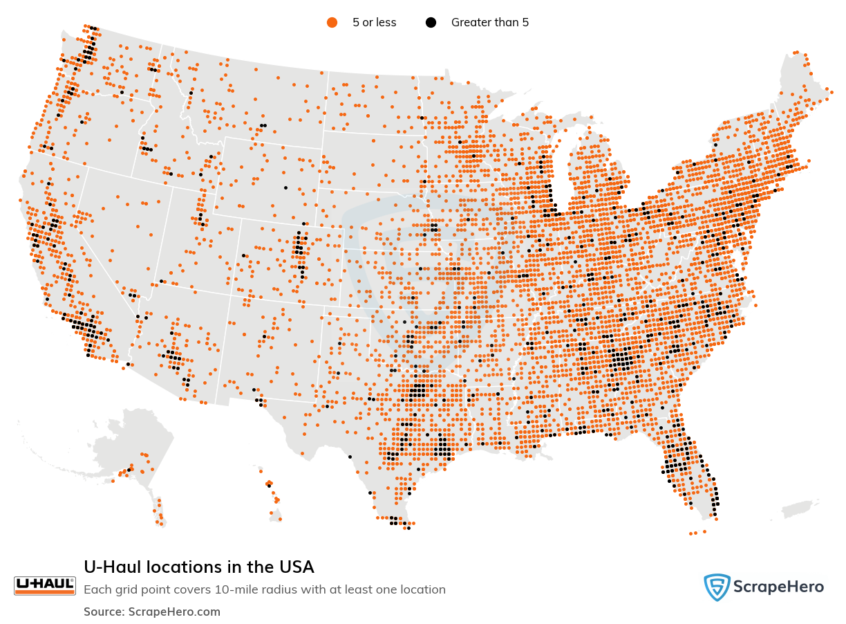 U-Haul locations
