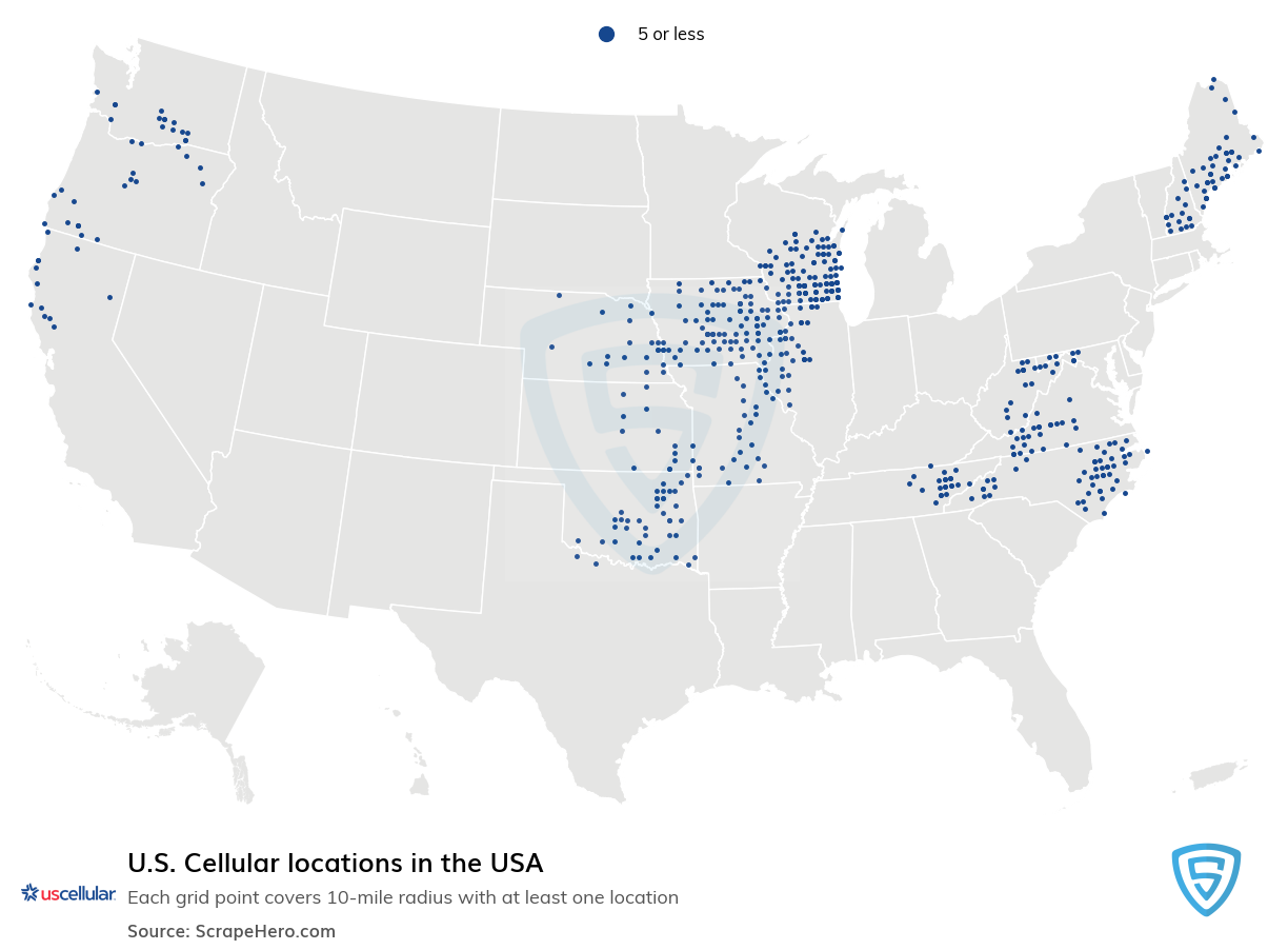 U.S. Cellular store locations