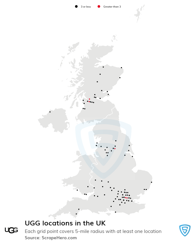 UGG store locations