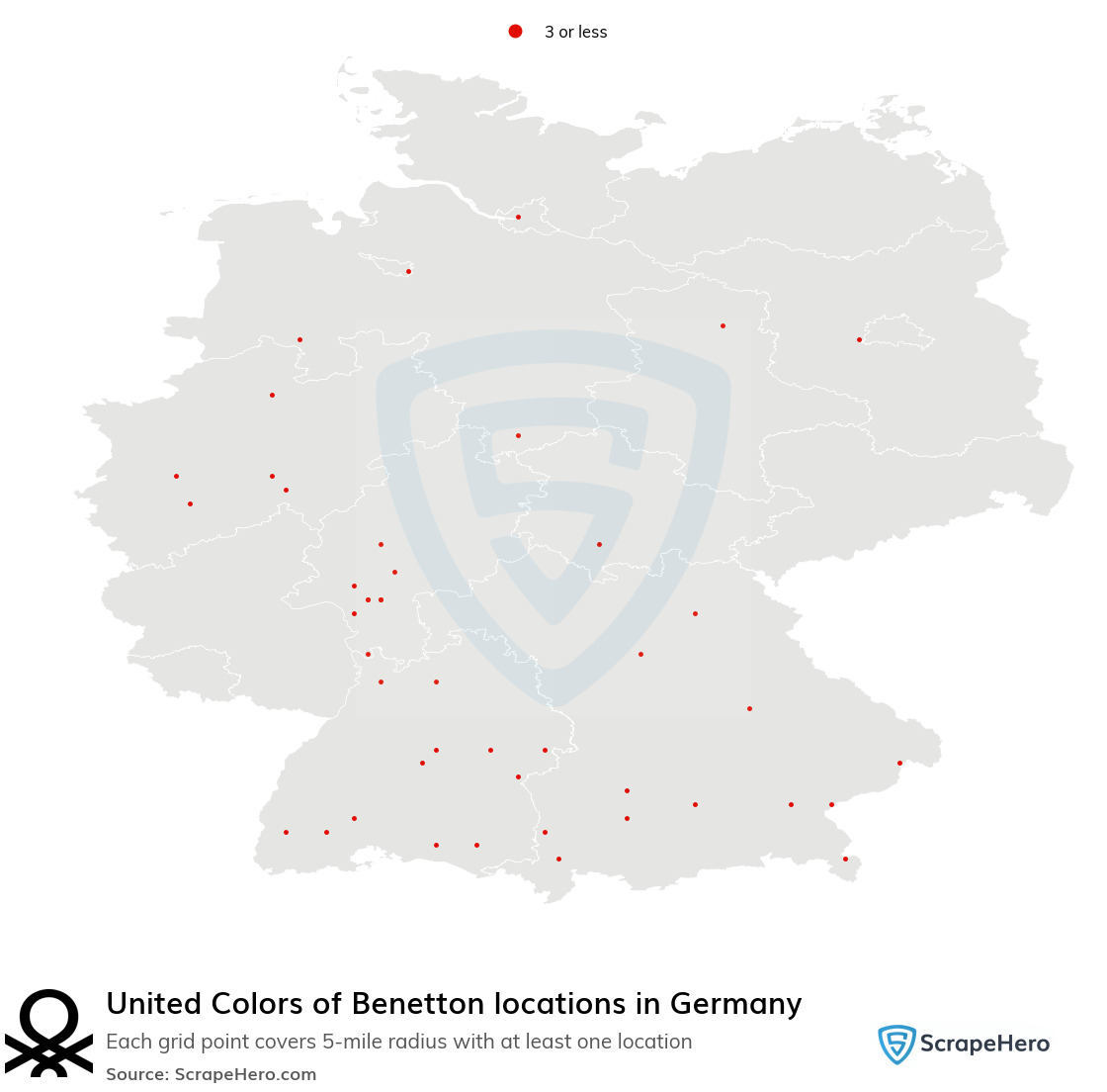 United Colors of Benetton locations
