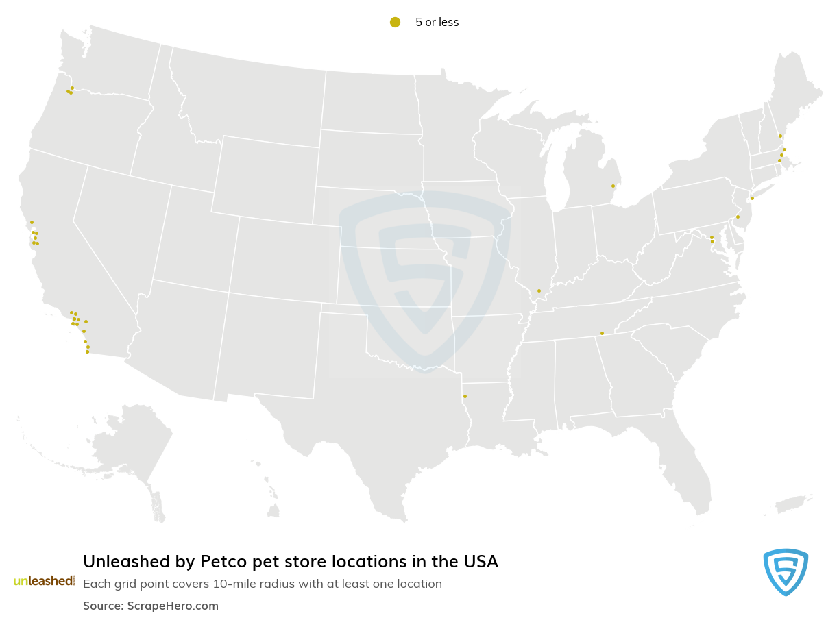 Unleashed by Petco pet store locations