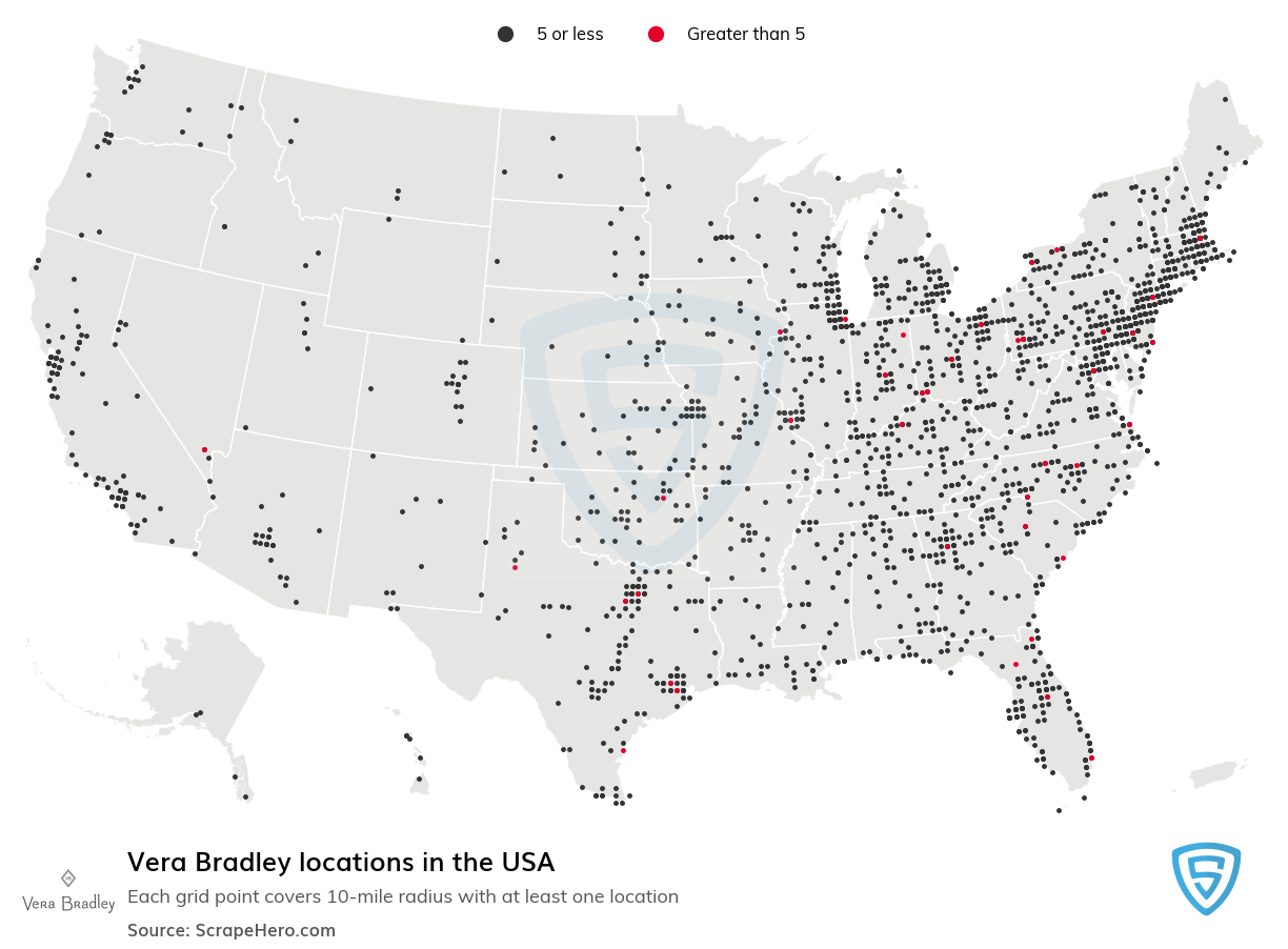 Vera Bradley locations