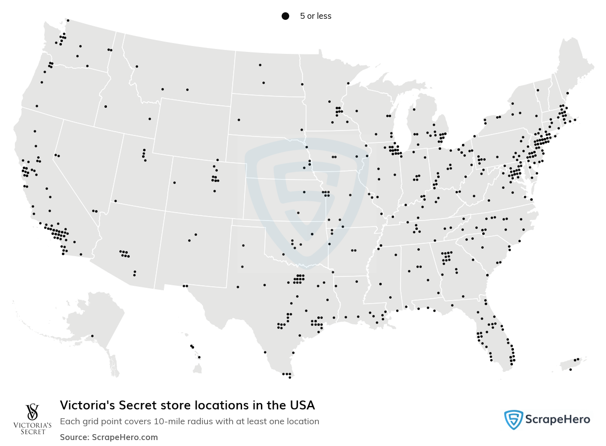 Victoria's Secret store locations