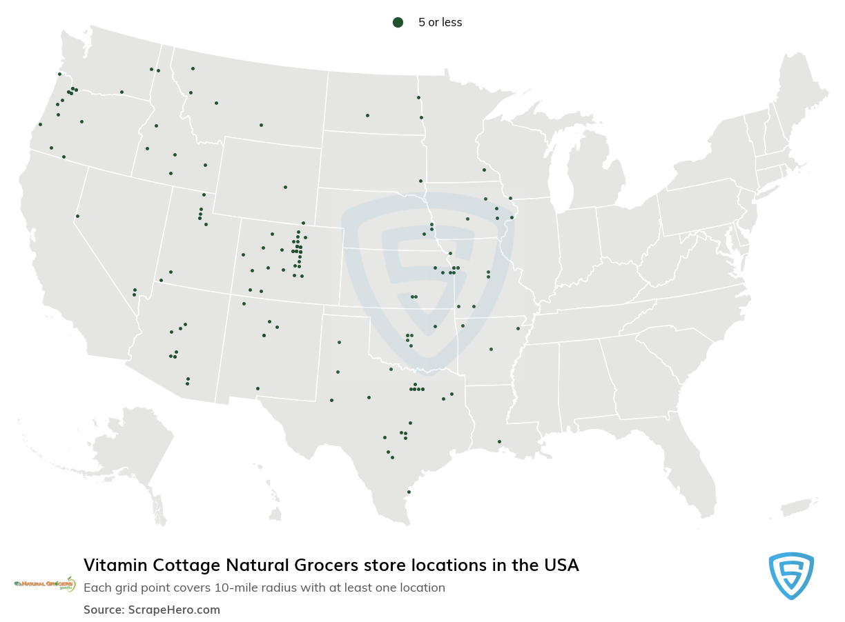Vitamin Cottage Natural Grocers locations