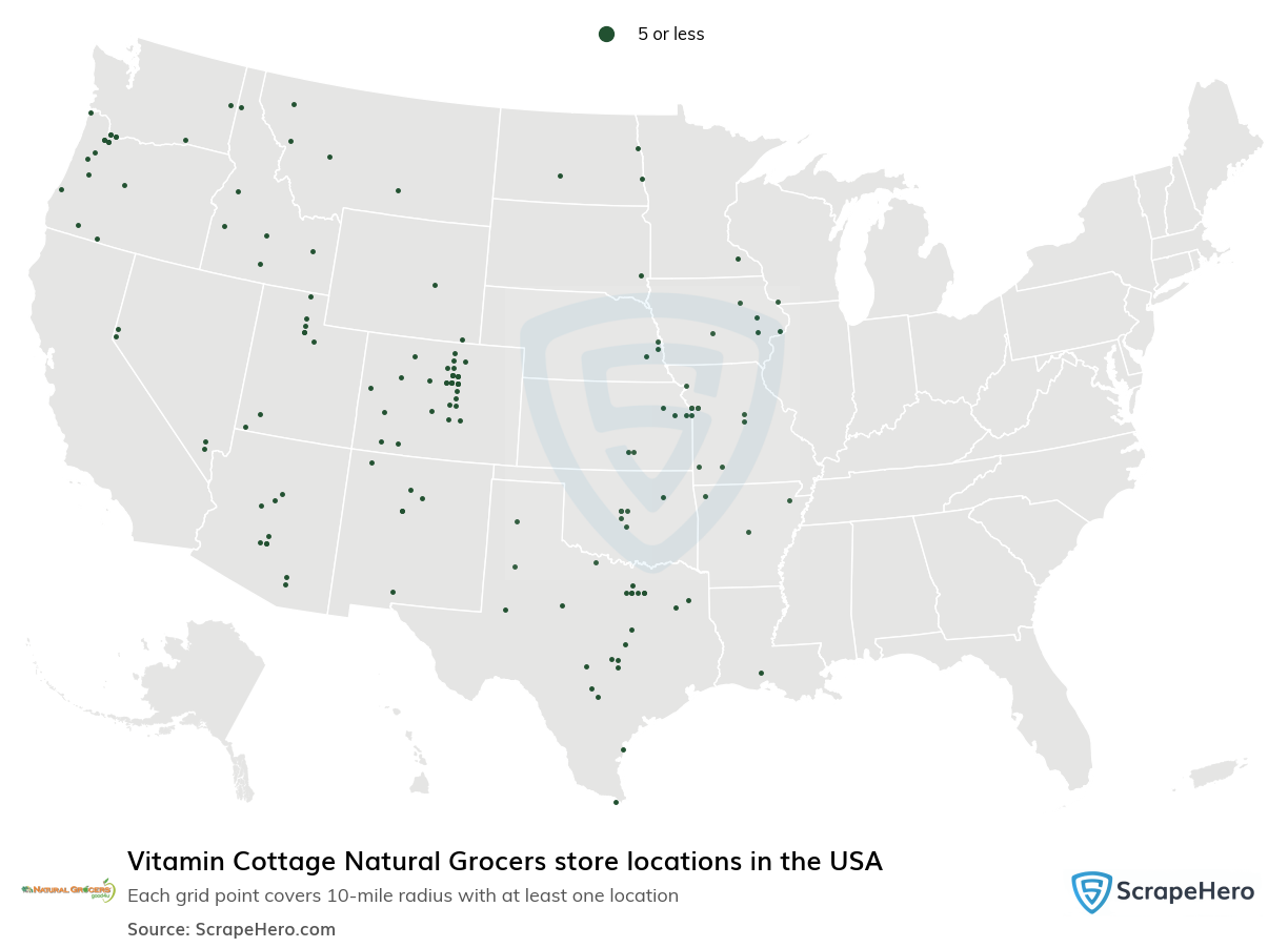 Vitamin Cottage Natural Grocers store locations