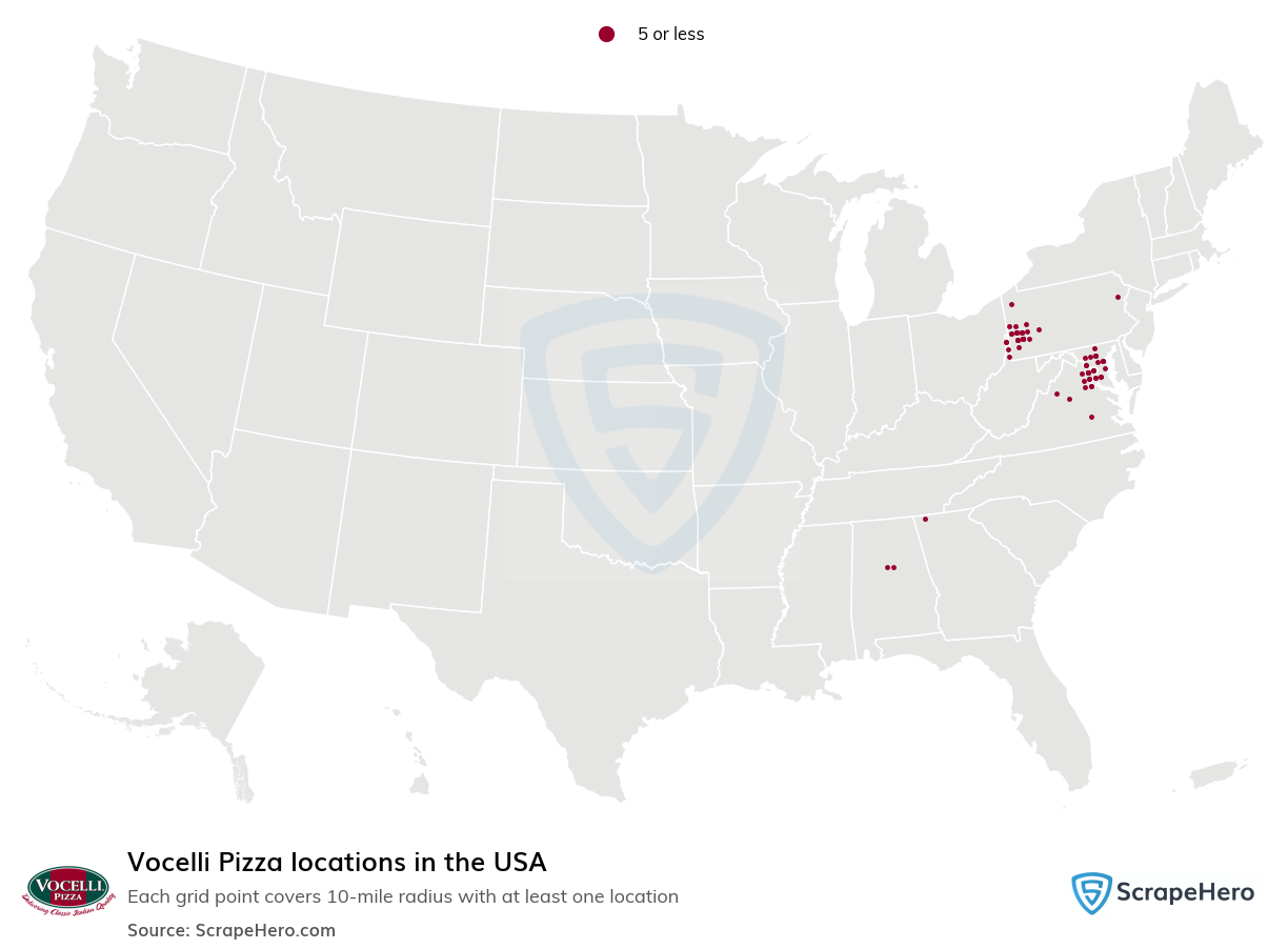 Vocelli Pizza locations