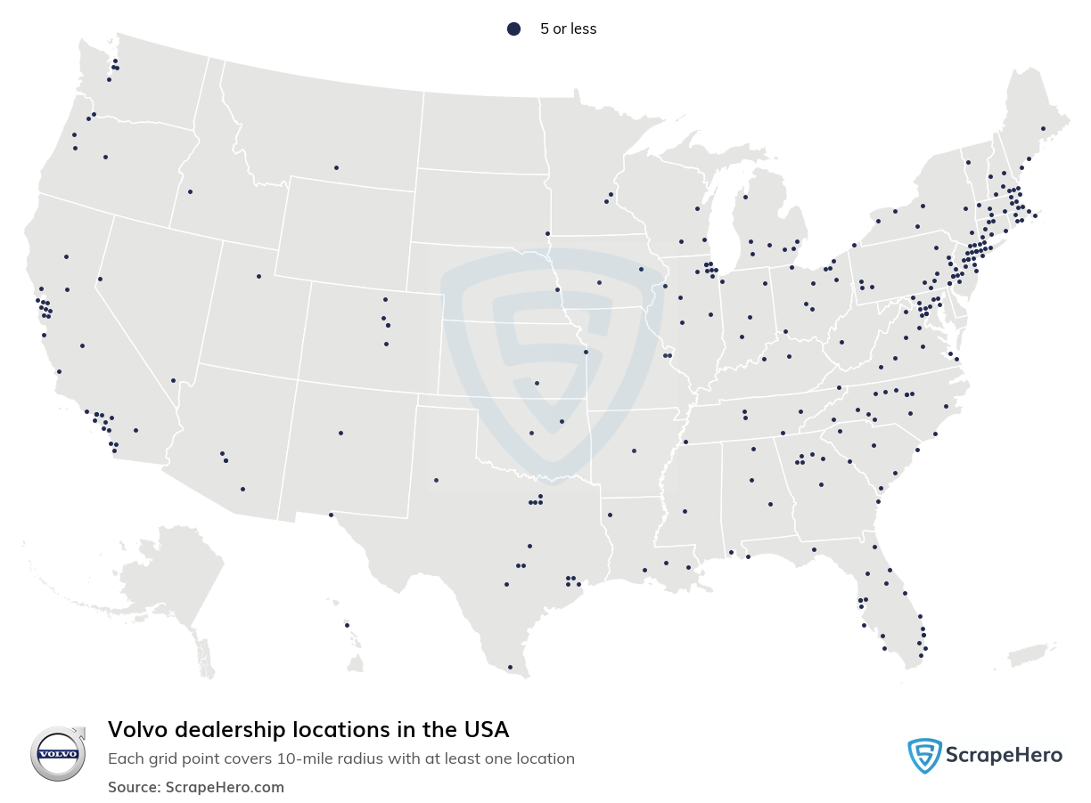 Volvo dealership locations