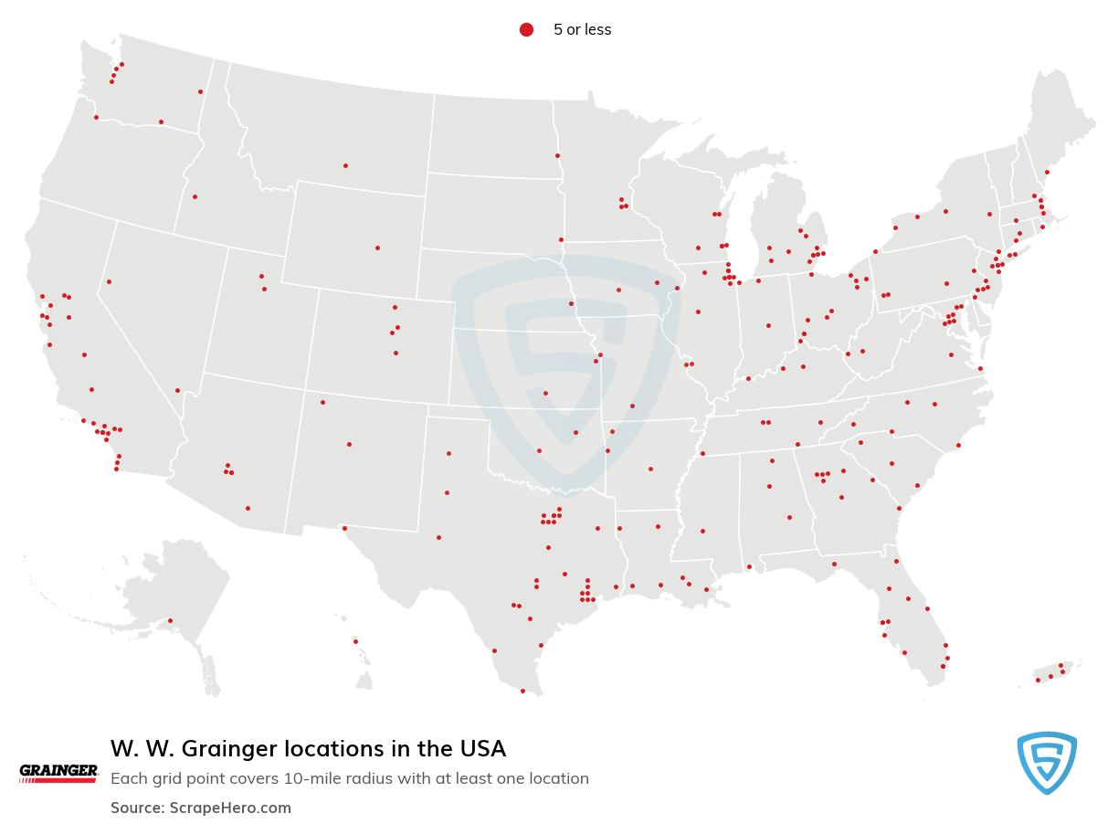 W. W. Grainger locations