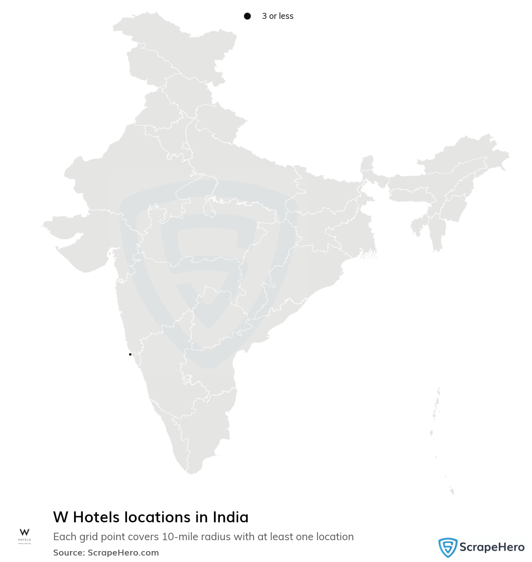 W Hotels locations