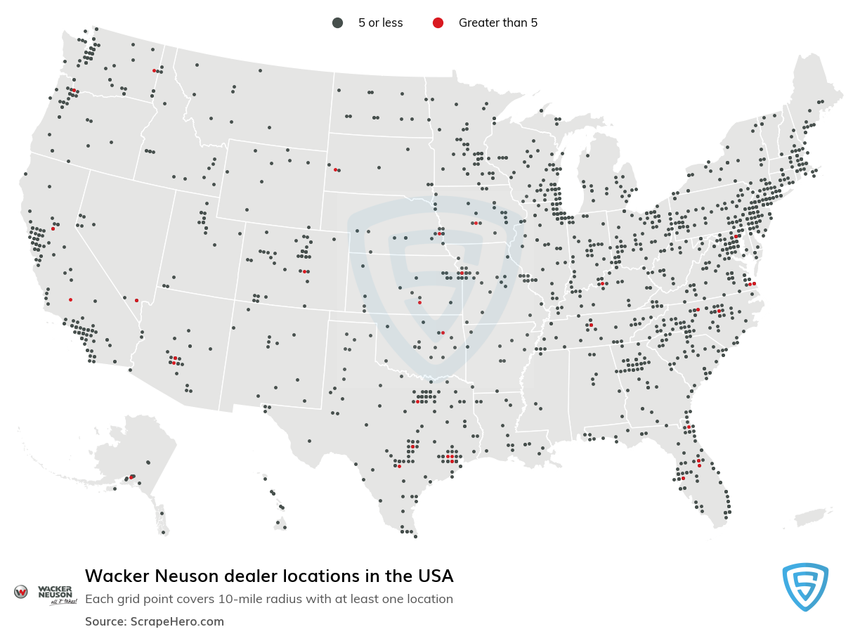 Wacker Neuson dealership locations
