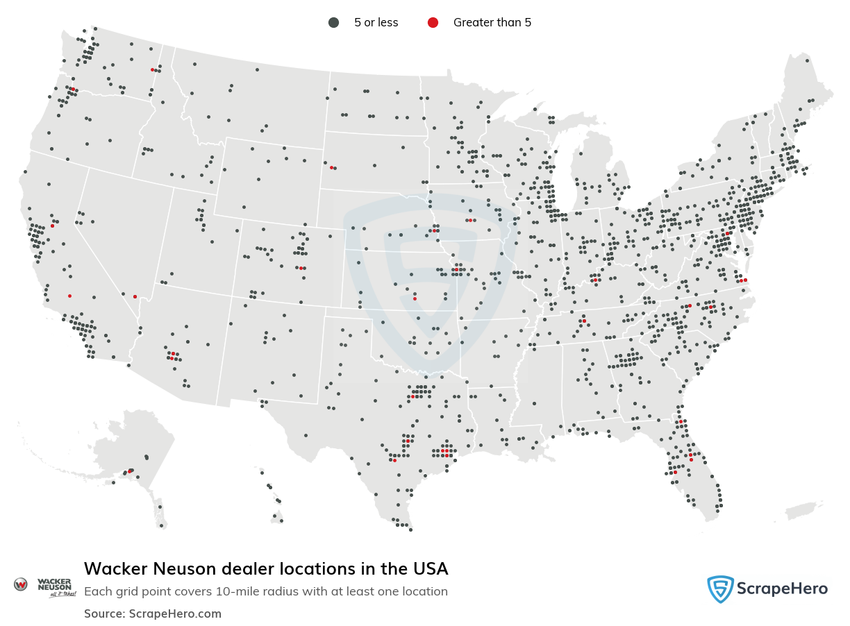 Wacker Neuson dealer locations