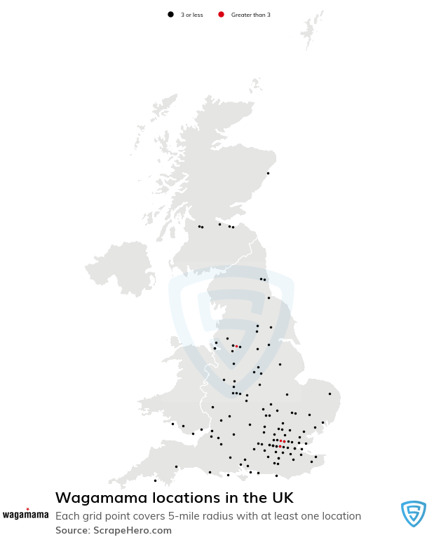 Wagamama store locations