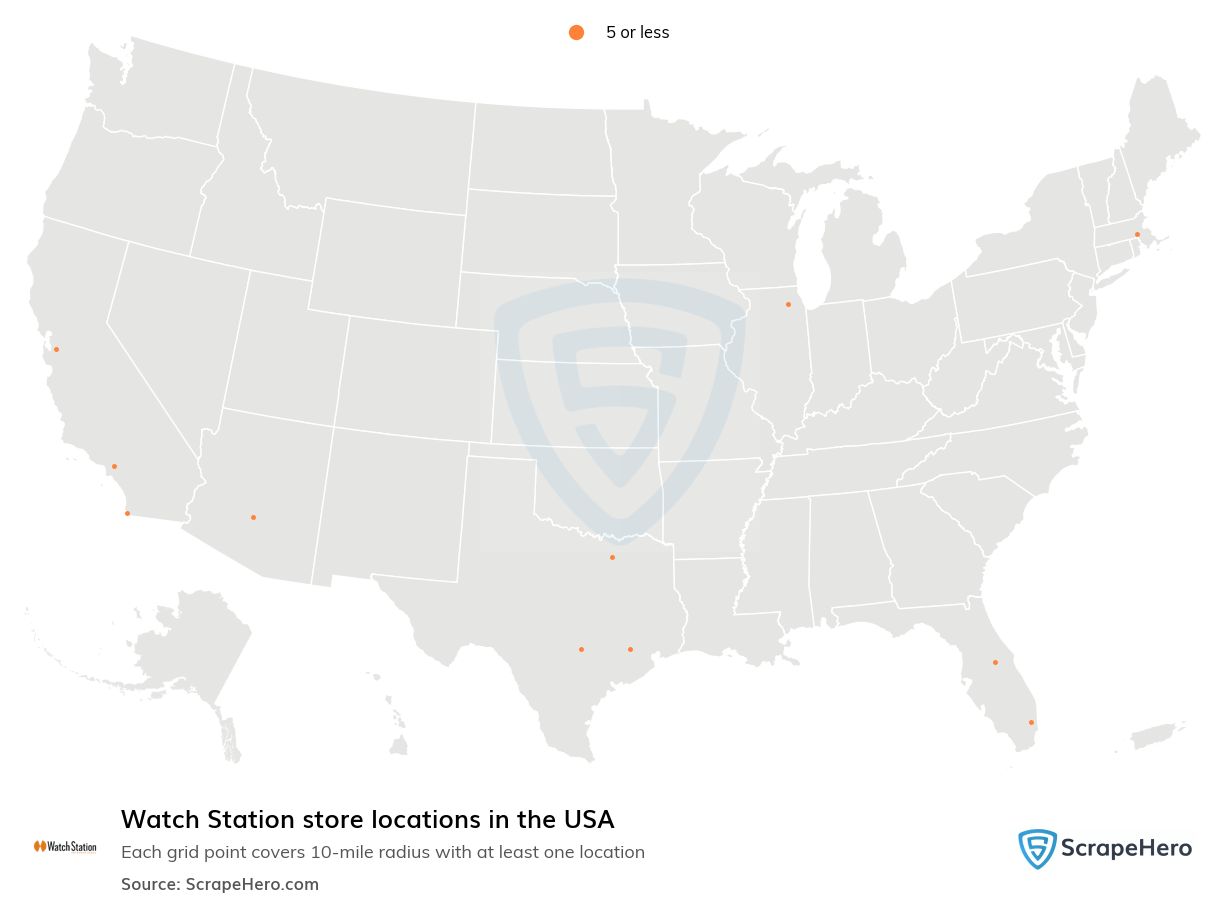 Watch Station store locations