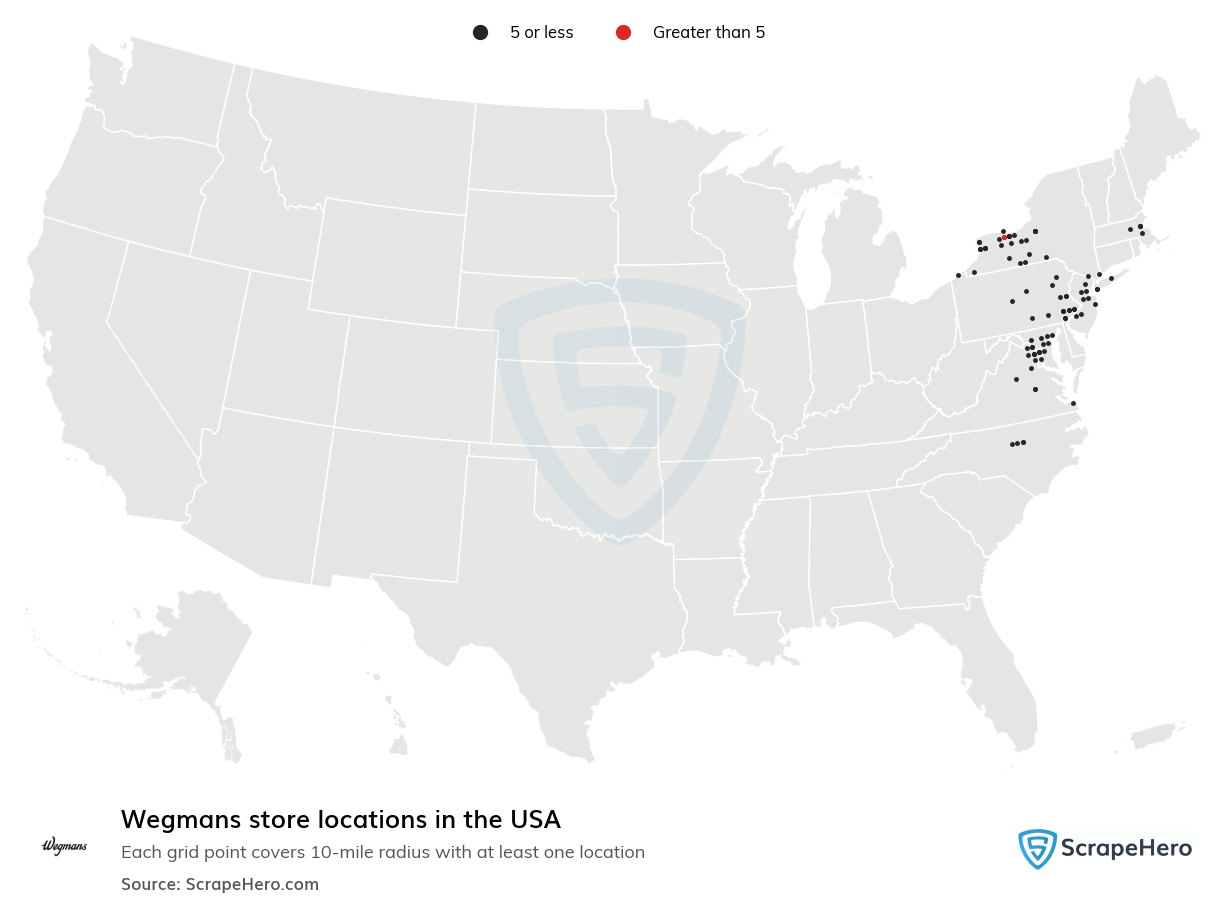 Wegmans store locations