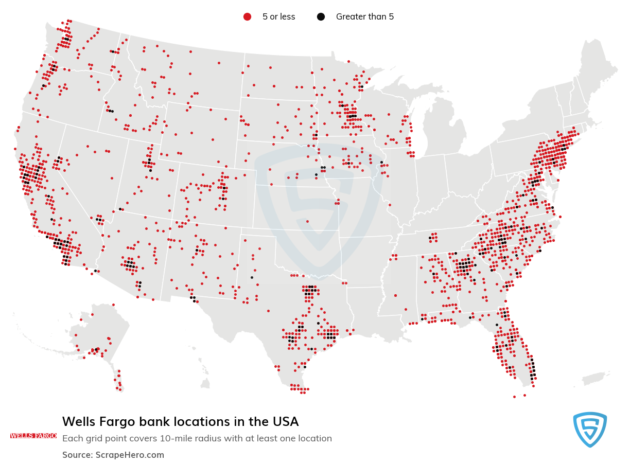 Wells Fargo bank locations