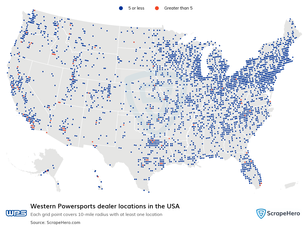 Western Powersports dealer locations