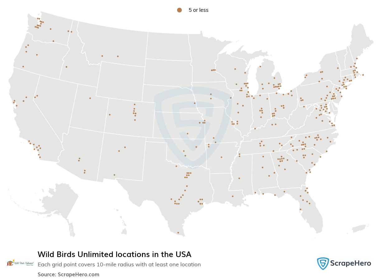 Wild Birds Unlimited locations