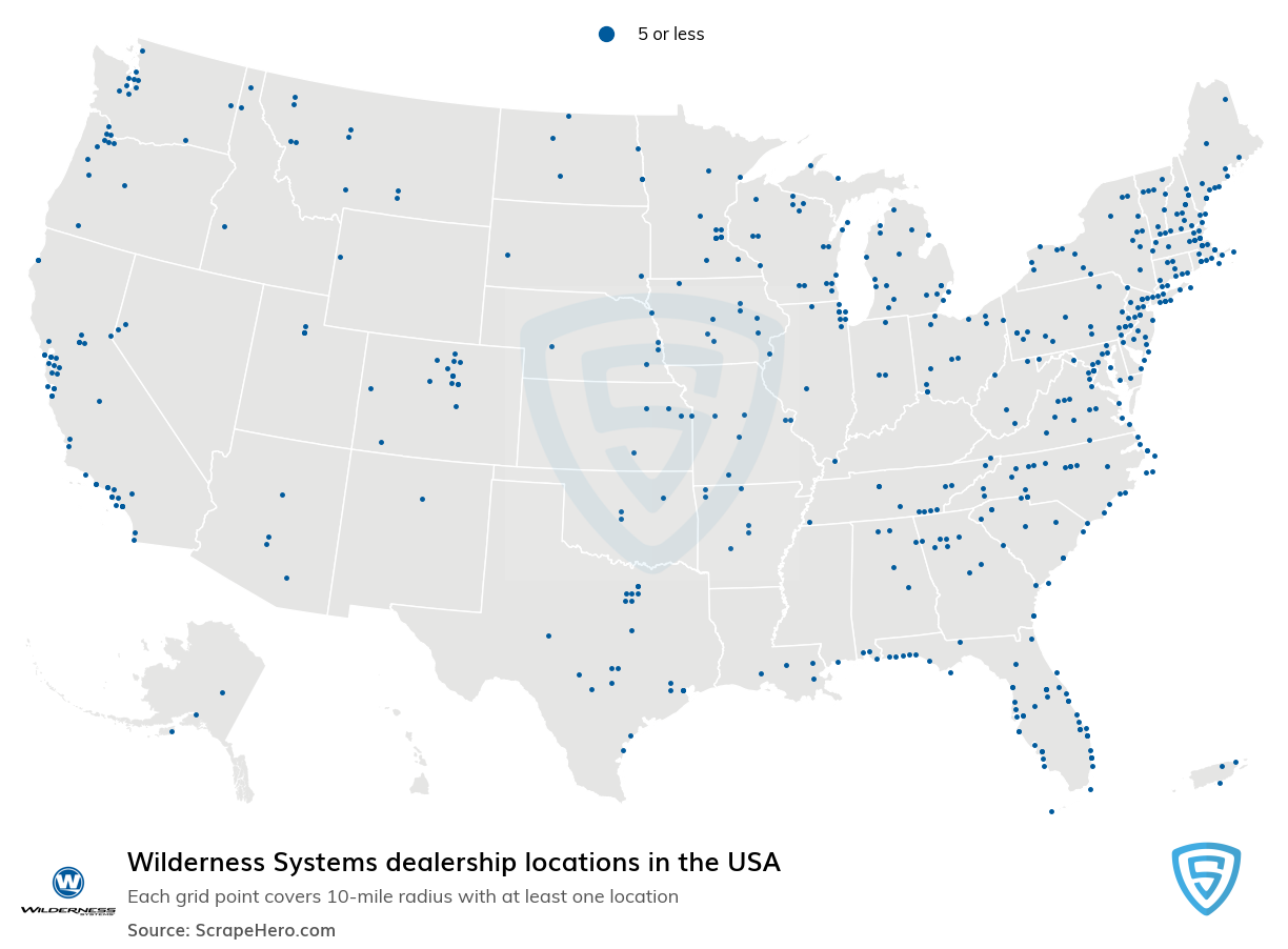 Wilderness Systems dealership locations