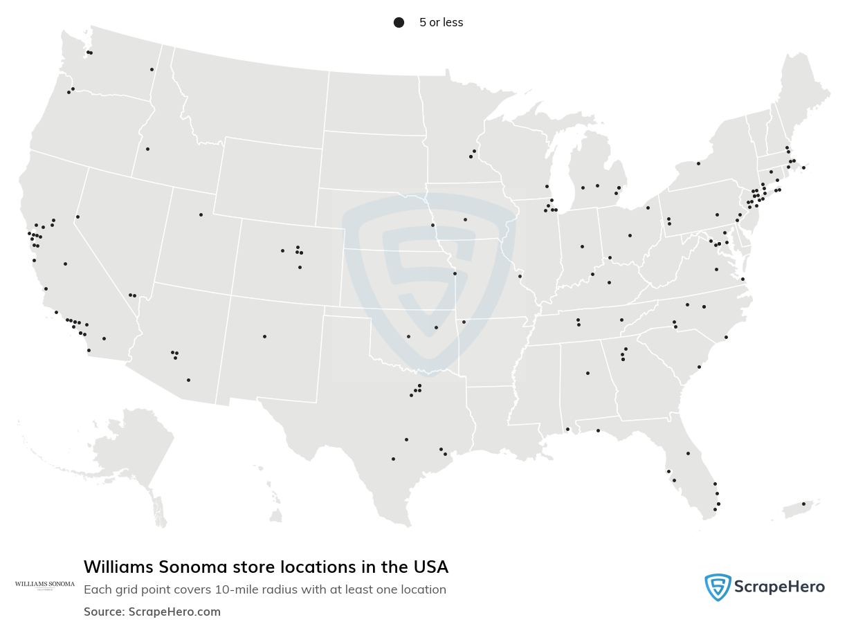 Williams Sonoma store locations