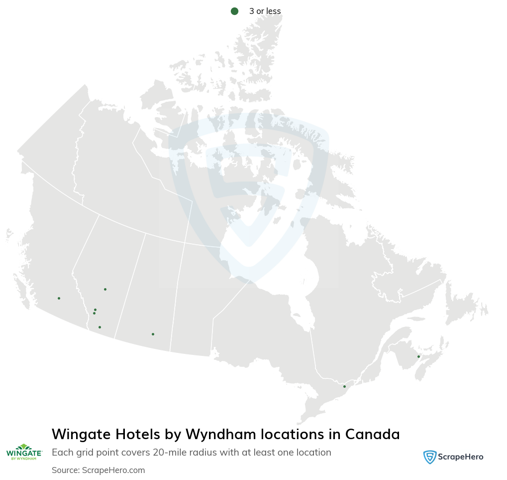 Wingate Hotels by Wyndham locations