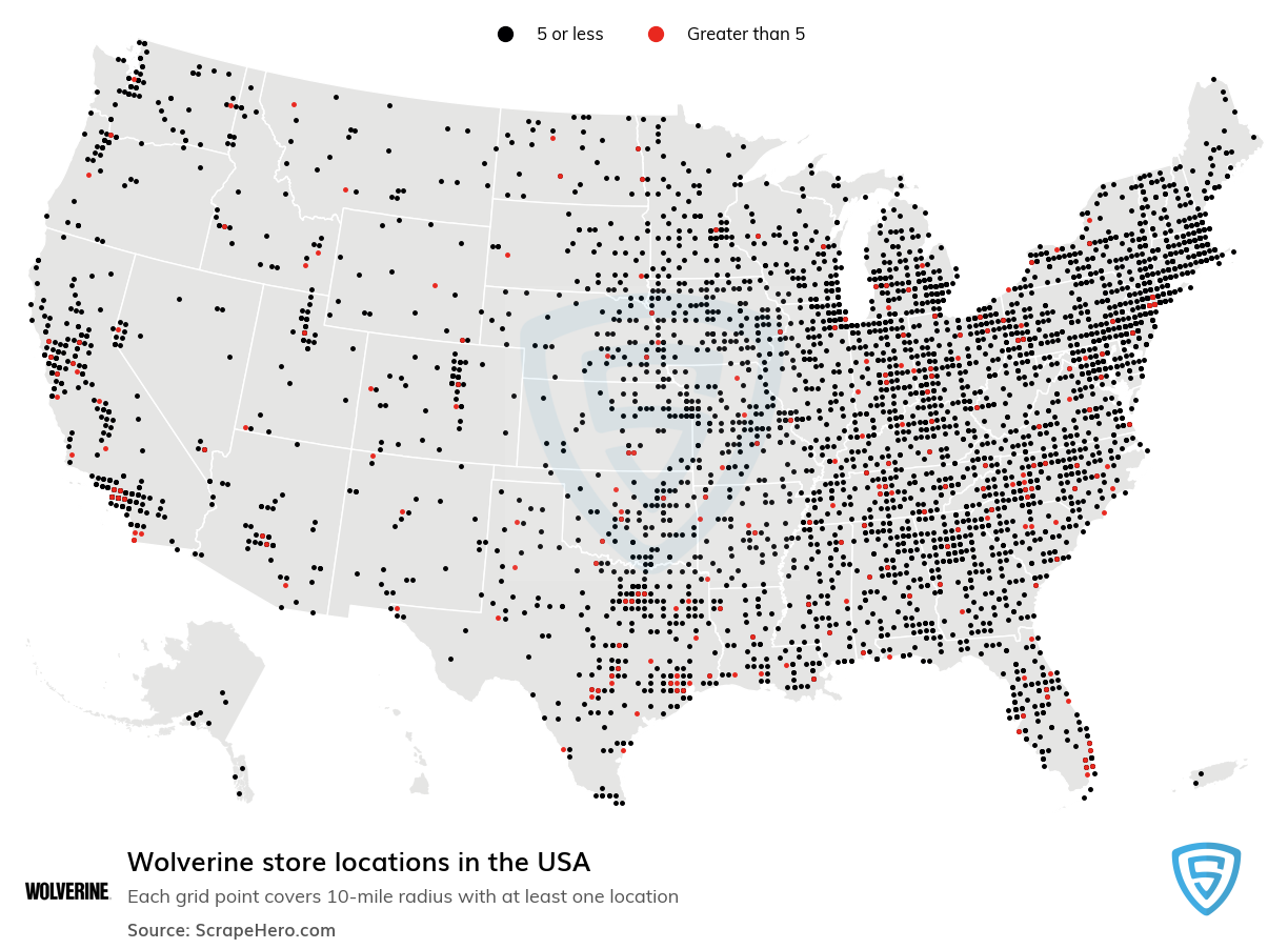 Wolverine store locations