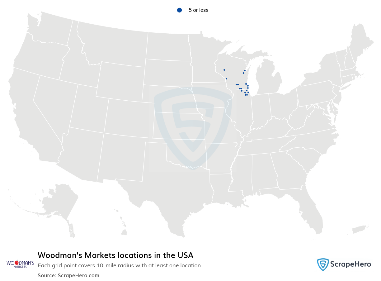 Woodman's Markets locations