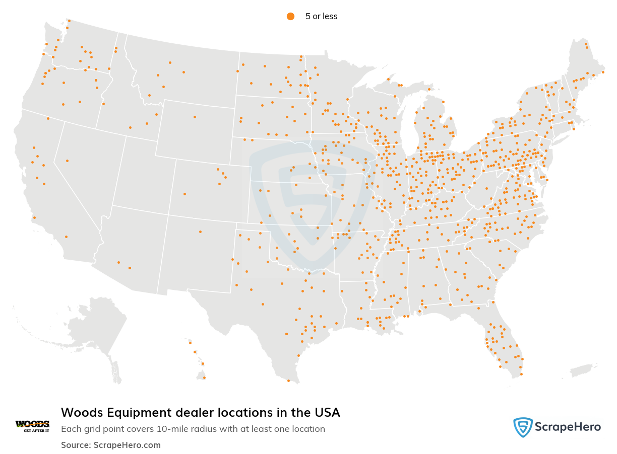 Woods Equipment dealer locations