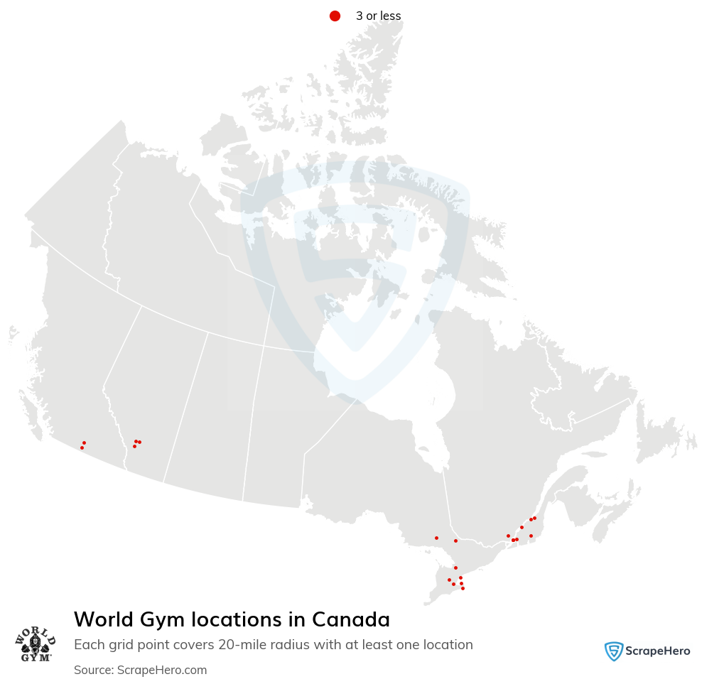 World Gym locations
