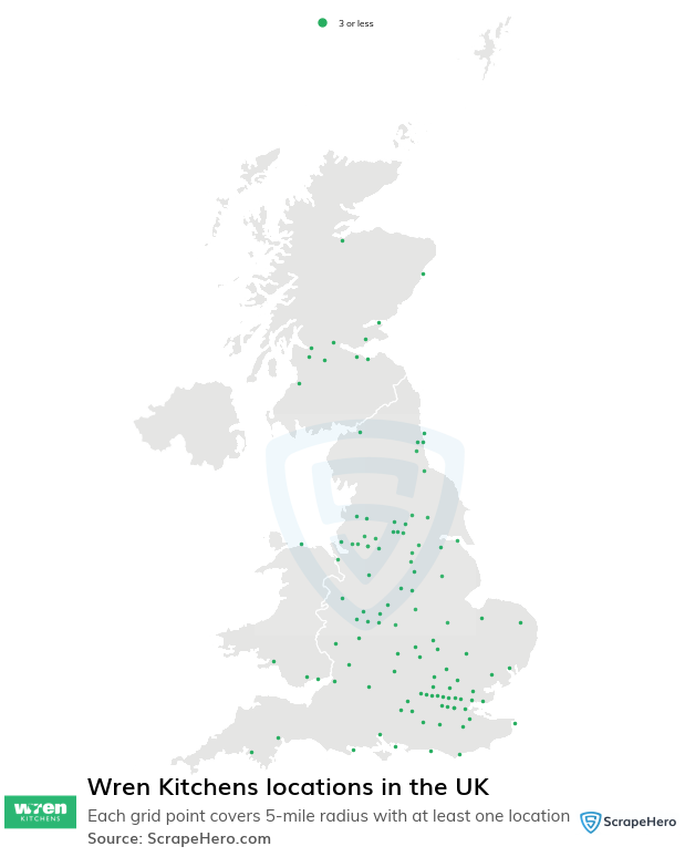 Wren Kitchens locations