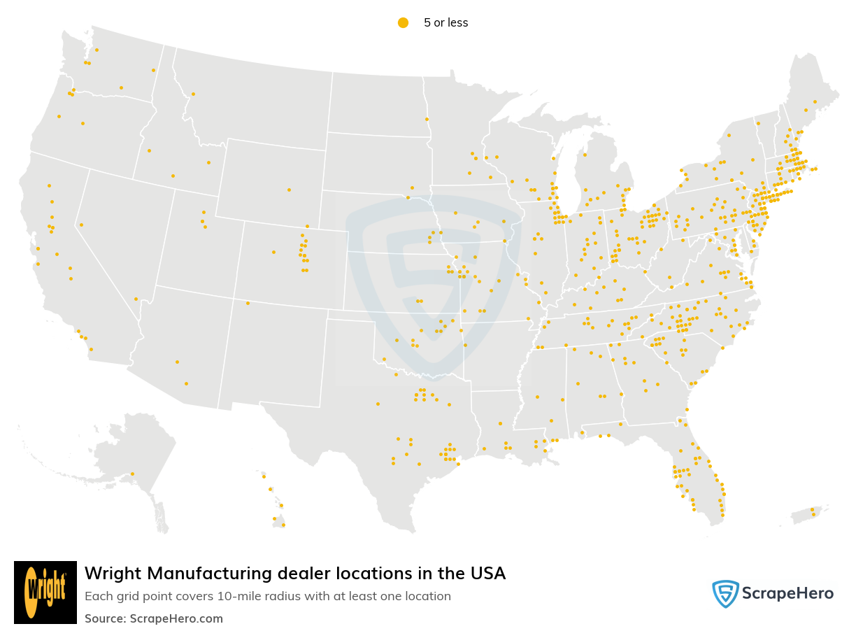 Wright Manufacturing dealer locations